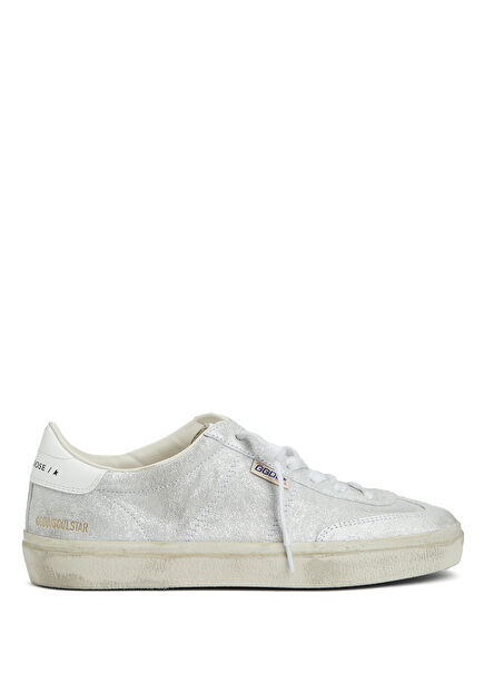 Soul Star Haki Beyaz Kadın Deri Sneaker