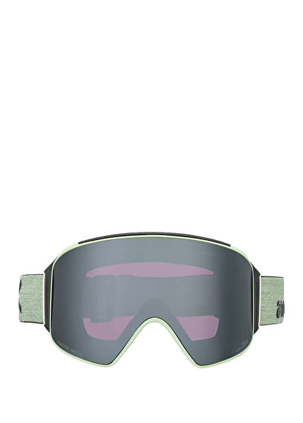 M4 Goggles Cylindrical + Bonus Lens + Mfi® Face Mask Goggle Yeşil Unisex Kayak Gözlüğü