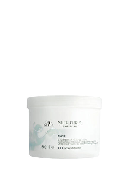 Nutricurls Mask For Waves & Curls Bukle Belirginleştirici Saç Maskesi Maskesi 500 ml