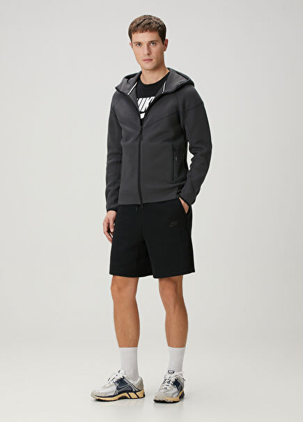 Tech Fleece Black Waist Corded Shorts