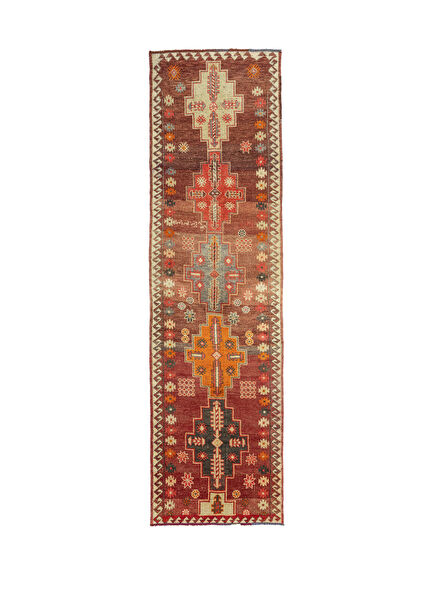 Sera Rustik Desenli Yün Yolluk 96x347 cm