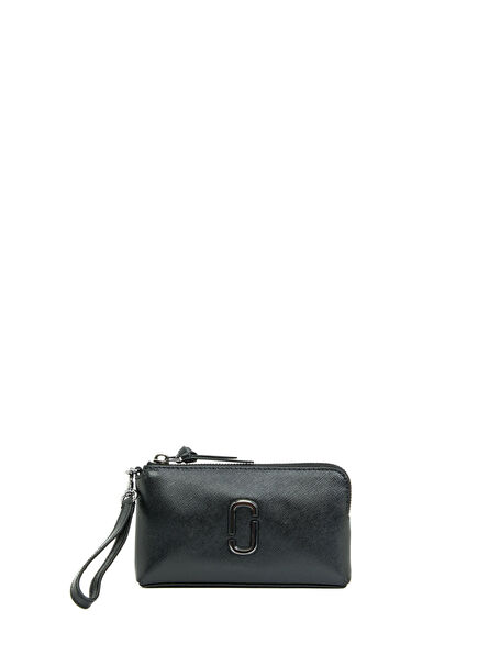 Wristlet Black Women's Leather Hand Portfolio