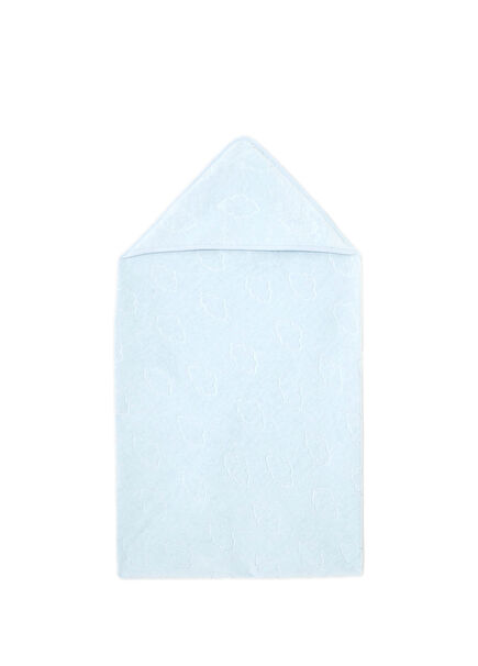 Baby Hooded Towel with Integrated Mittens