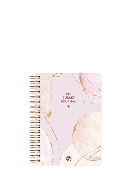 Bullet Journal Rose Gold Pro Dotted Notebook