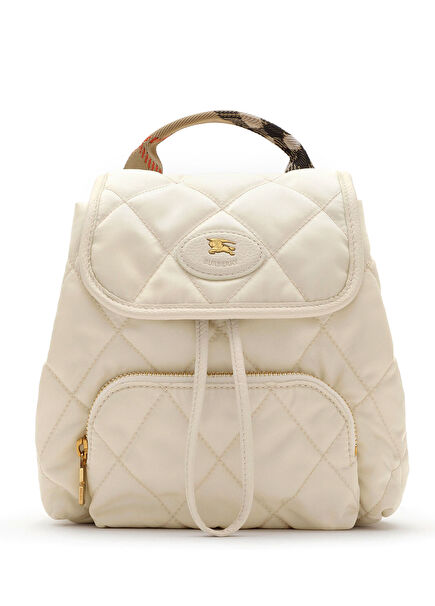 Mini Horseshoe Cream Women's Backpack