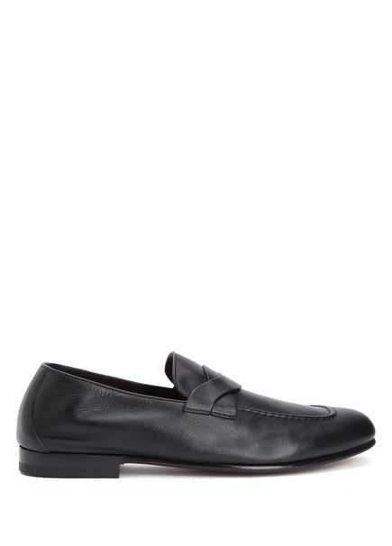 Gigi Siyah Erkek Deri Loafer