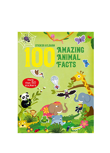 100 Facts Sticker and Learn Amazing Animal Facts