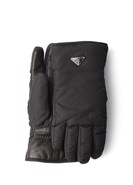 Siyah Re-Nylon Erkek Eldiven