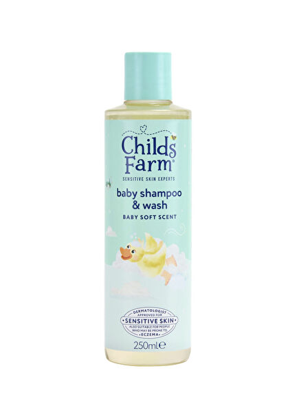 Aloe Vera and Cucumber Extract Baby Hair and Body Shampoo 250 ml