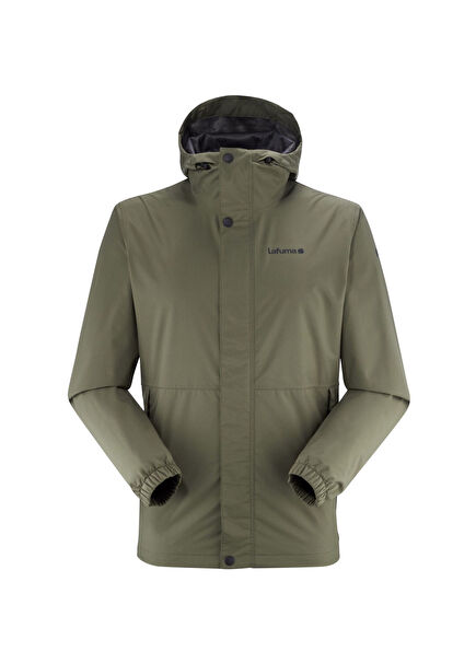 Access Green Hooded Men's Sports Jacket