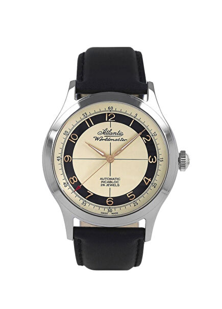 53754.41.93RBK Men's Watch in Black Leather