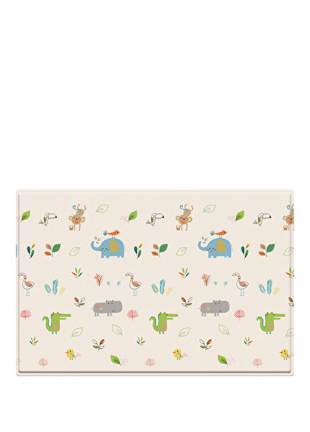 Jungle Friends Children's Play Mat and Carpet 210 x 140 cm