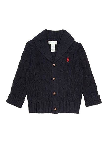 Navy Blue Baby Boy Cardigan