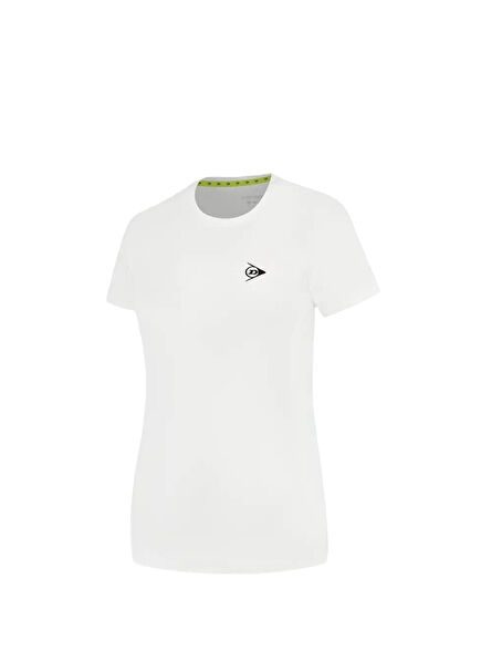D AP Club Beyaz Kısa Kollu Kadın Tenis T-shirt