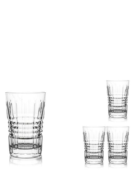 Rendez Crystal Set of 6 Transparent Glasses