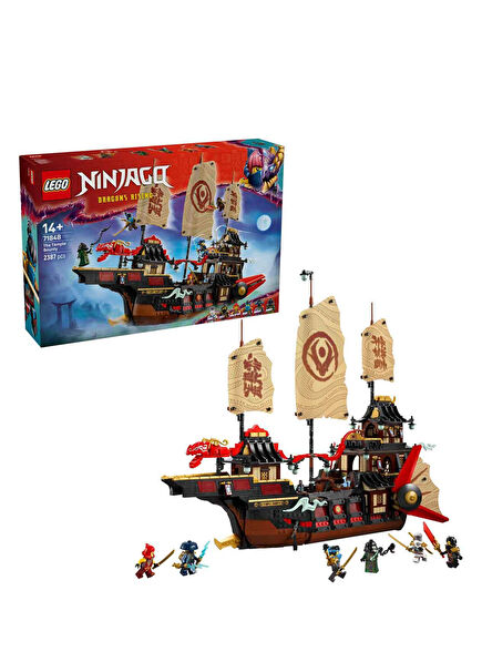 NinjaGo Temple Reward 2387 Pieces Creative Building Toy 71848 Featuring 6 Minifigures, Including Cole Ages 14+