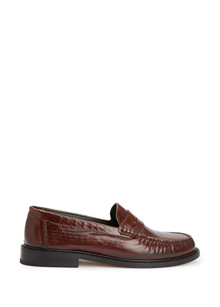 Yardee Brown Men's Leather Loafer