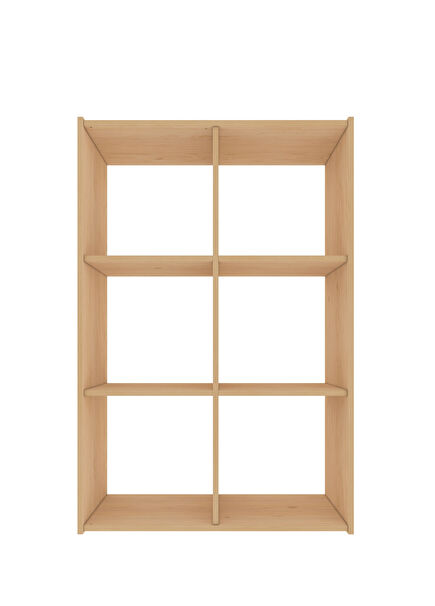 Naturel Montessori Kitaplık Modülü Modüler Çocuk Kitaplığı