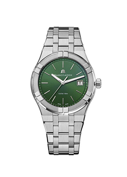 ML-AI1108SS002630-1 Metallic Grey Unisex Wrist Watch