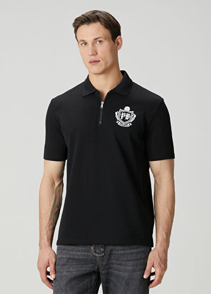 Siyah Polo T-shirt