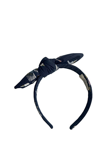 Bonavita Lacivert Fiyonk Kız Çocuk Taç