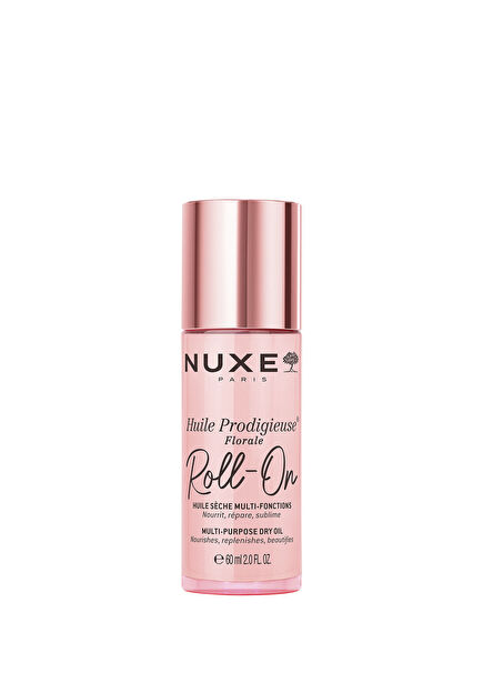 Huile Prodigieuse Florale Çok Amaçlı Çiçeksi Roll-On Kuru Yağ 60 ml