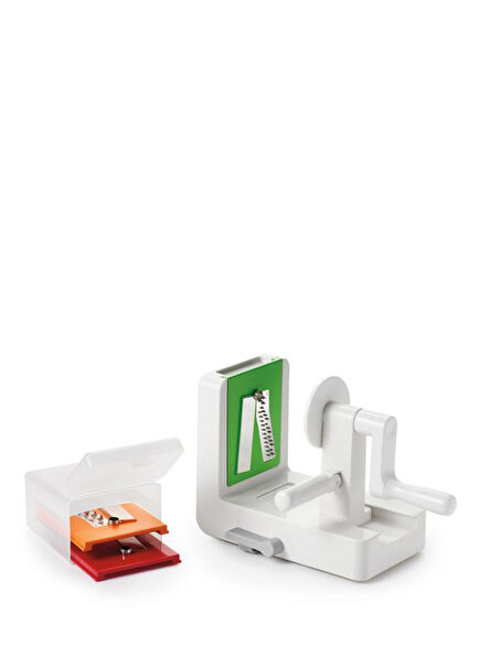 GG Orange Green Red Desktop Spiralizer Slicer Grater