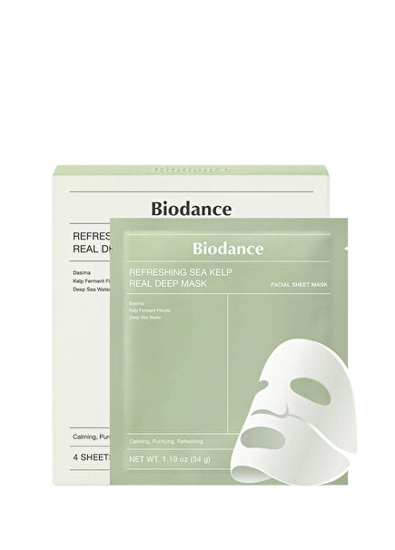 Refreshing Sea Kelp Real Deep Mask Nemlendirici Cilt Maskesi