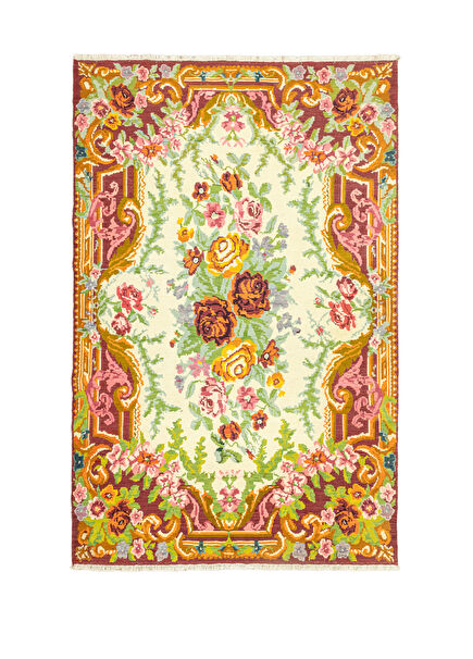 Derda Colorful Karabakh Wool Rug 232x325 cm