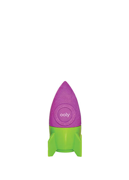 Blast Off Purple Eraser and Sharpener