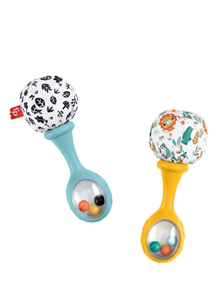 Cheerful 2-pack Rattle Maracas