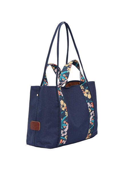 Madri Navy Blue Women's Shoulder Bag