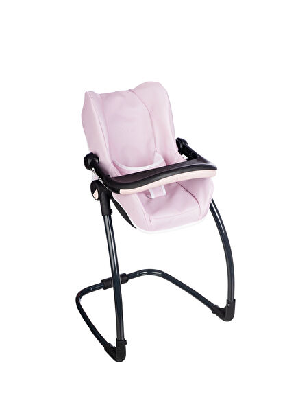 Pembe Maxi-Cosi Oyuncak Bebek Mama Sandalyesi Puset ve Salıncak 