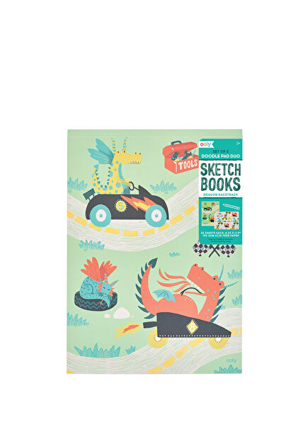 Dragon Racetrack Kids' Drawing Book Pack of 2