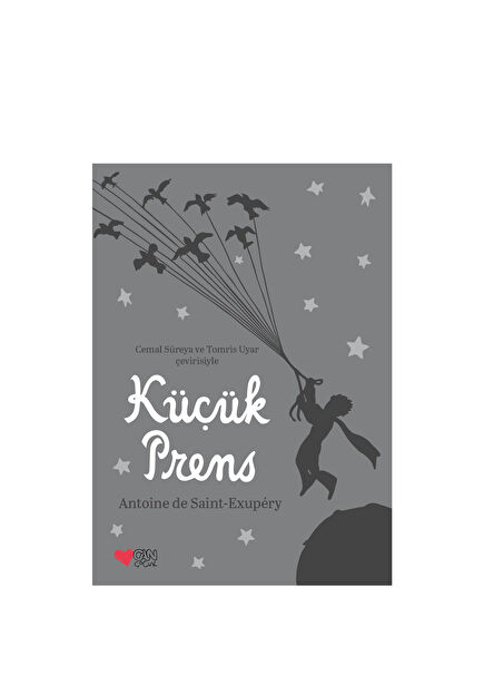 Küçük Prens Gri Özel Baskı