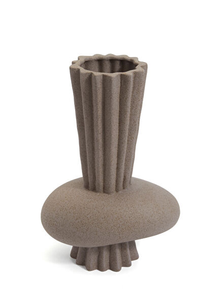 Petra Long Neck Stone Vase