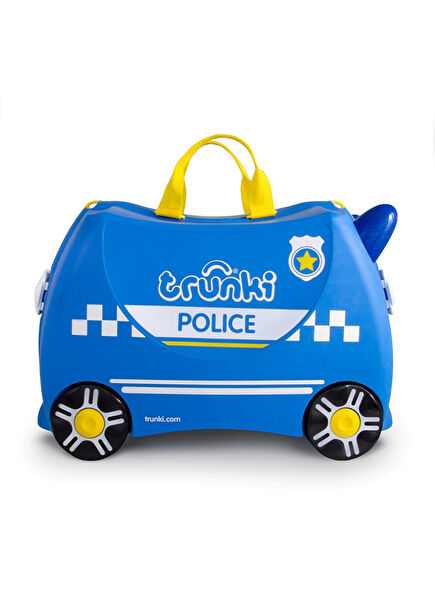Percy Police Car Kids Suitcase