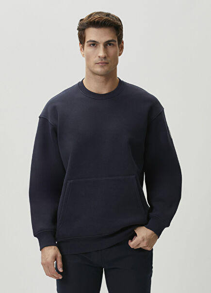 Navy Blue Sweatshirt