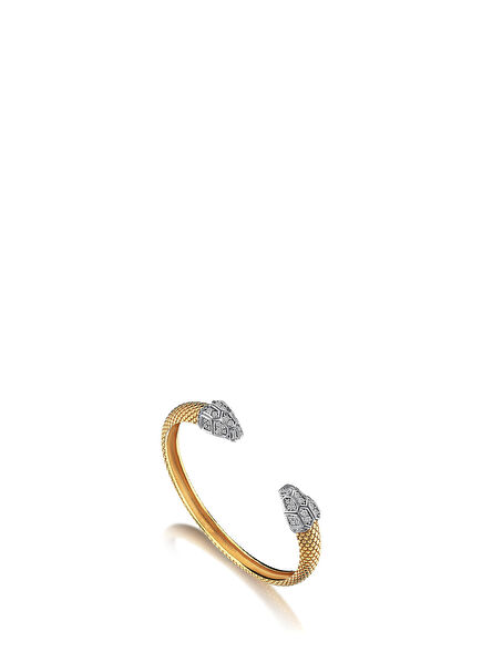 Snake Womens Gold Bracelet