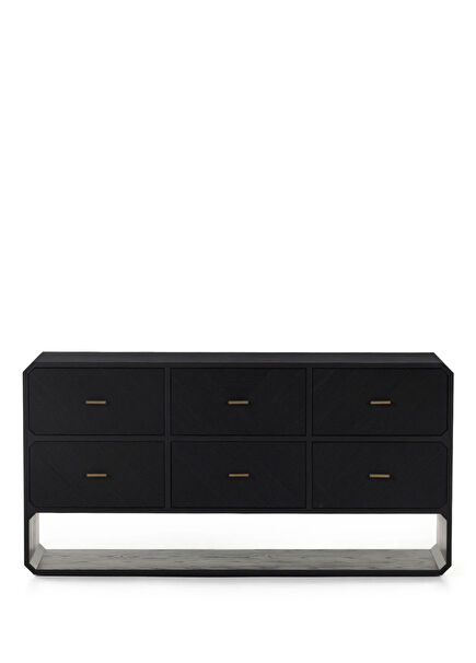 Gabriella Black Wooden Dresser