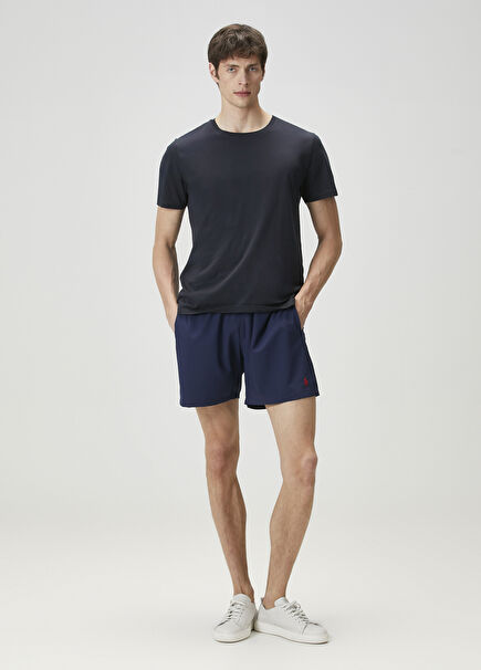 Navy Blue Waist Corded Swimsuit