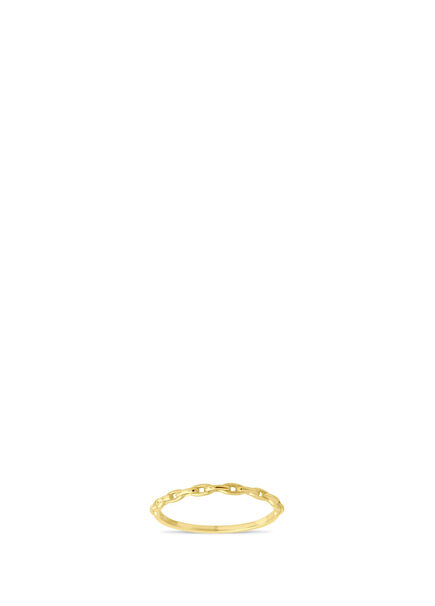 Chain 14K Gold Women's Ring
