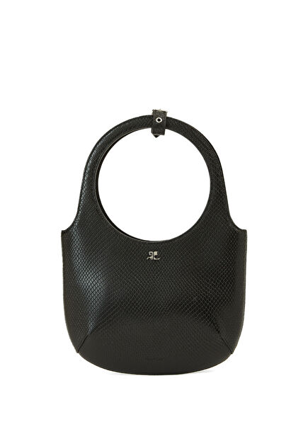 Holy Viper Black Women's Leather Bag