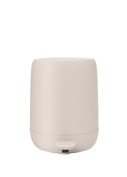 Sono Moonbeam Krem Rengi Plastik Pedallı Banyo Çöp Kovası 5 Lt