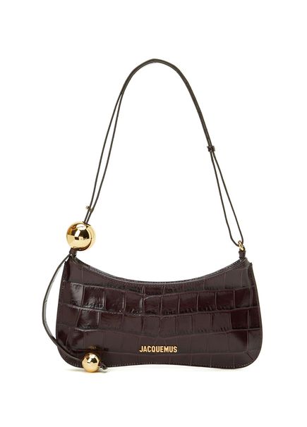 Le Bisou Dark Burgundy Women's Leather Bag