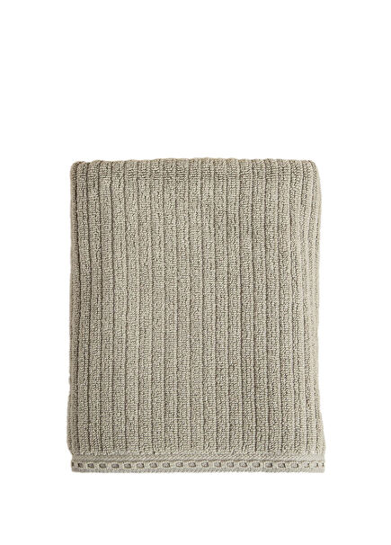 Nare Olive Green Bamboo Cotton Face Towel 50 x 90 cm