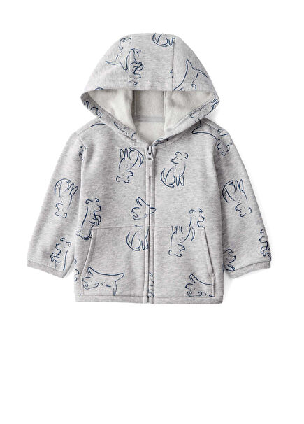 Baby Boy Grey Cardigan