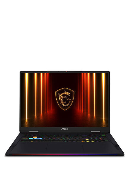 Raider A18 HX A9WIG-092TR Ryzen 9-9955HX3D 64GB RAM 2TB SSD 16GB GeForce RTX5080 18" UHD+ MİNİLED 120Hz Windows 11 Home Gaming Laptop