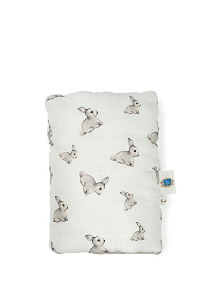 Iconique Lapin Gri Silindir Emzirme Kol Destek Yastığı