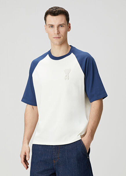 Boxy Fit Lacivert T-shirt